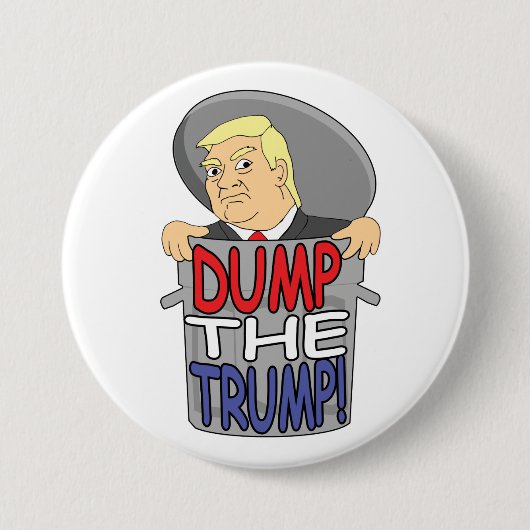 Dump de Trump Button (Voorkant)