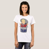 Dump de Trump! T-shirt voor dames (Voorkant volledig)