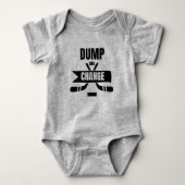 Dump en Change Hockey Baby Romper (Voorkant)