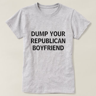 DUMP JE REPUBLICANSE VRIEND T-SHIRT