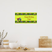 Dump Truck Birthday Banner Poster (Keuken)