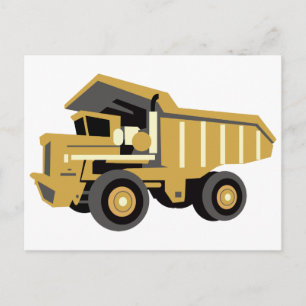 Dump Truck Briefkaart