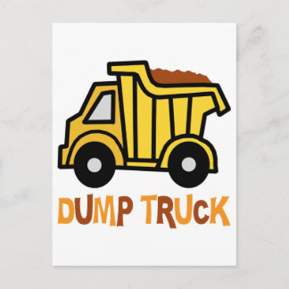 Dump Truck Briefkaart