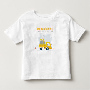 Dump Truck Construction Vehicle Kids Birthday Kinder Shirts