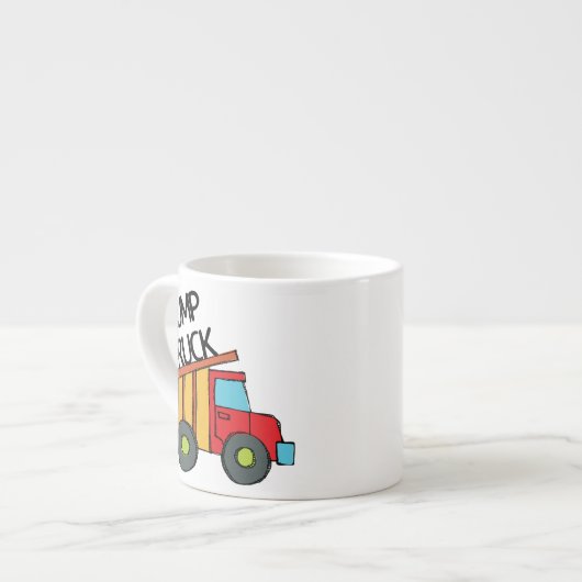 Dump Truck Espresso Kop (Voorkant links)