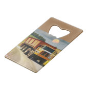 Dump Truck Kredietkaart Flessenopener (Voorkant Gekanteld)