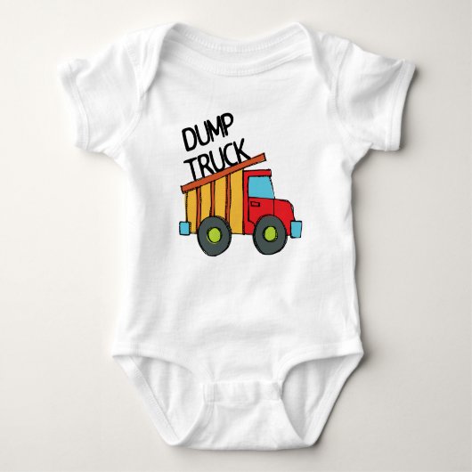 Dump Truck Romper (Voorkant)