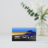 Dump Truck Visitekaartjes (Staand voorkant)