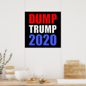 Dump Trump 2020 Anti-Trump Poster (Keuken)