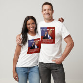 Dump Trump 2020 illustratie T-shirt (Unisex)