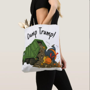 Dump Trump! anti-Trump anti-Republikein Draagtas
