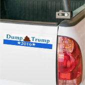 Dump Trump Anti-Trump Bumpersticker (Op Truck)