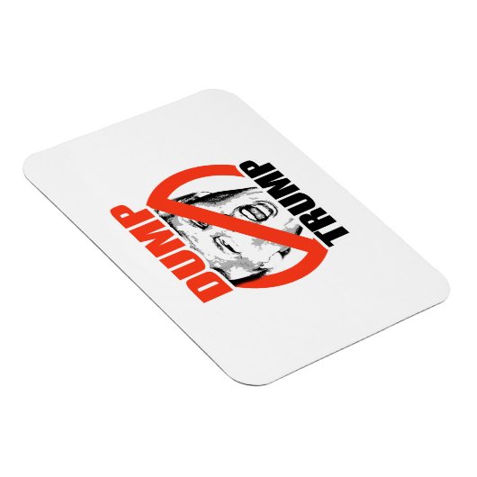 Dump Trump - Anti-Trump Magneet (Rechterzijde)