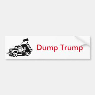 Dump Trump Bumpersticker