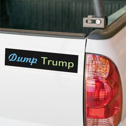 Dump Trump Bumpersticker (Op Truck)