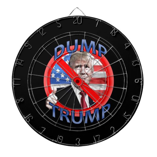 Dump Trump Dartbord (Voorkant)