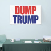 Dump Trump - Impeach President Trump Spandoek (Beurs)