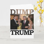 Dump Trump Kaart (Gele Bloem)