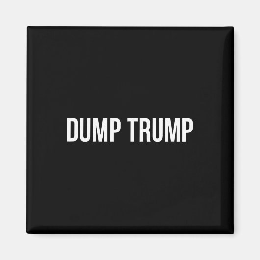 Dump Trump -  Magneet (Voorkant)