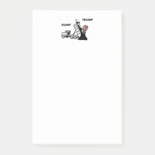 Dump Trump Post-it® Notes (Voorkant)
