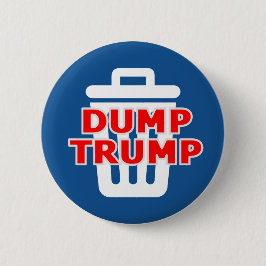 Dump Trump Ronde Button 5,7 Cm