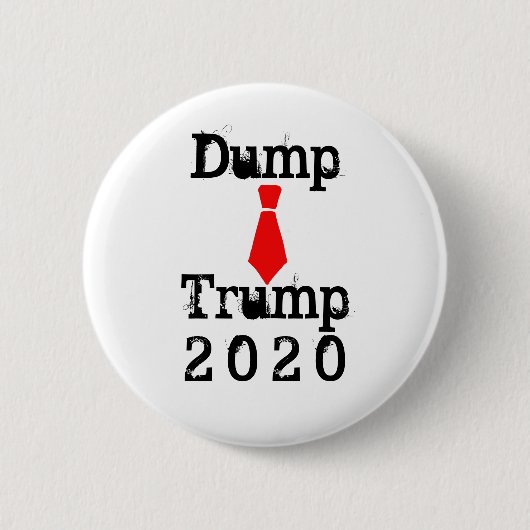 Dump Trump Ronde Button 5,7 Cm (Voorkant)