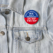Dump Trump Ronde Button 5,7 Cm (In situ)