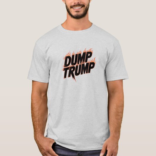 Dump Trump T-Shirt (Voorkant)