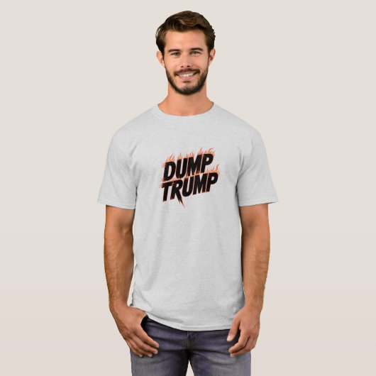 Dump Trump T-Shirt (Voorkant volledig)