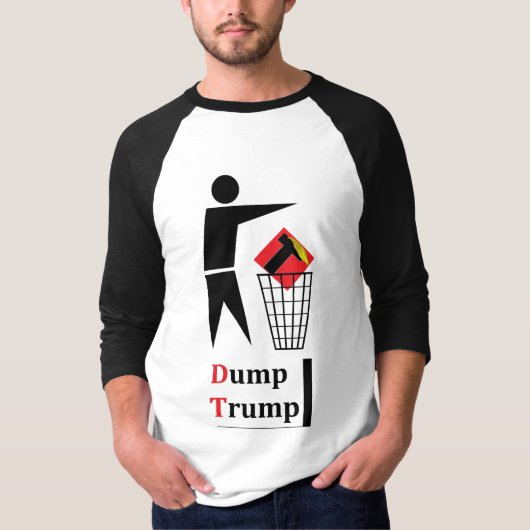 Dump Trump T-shirt (Voorkant)