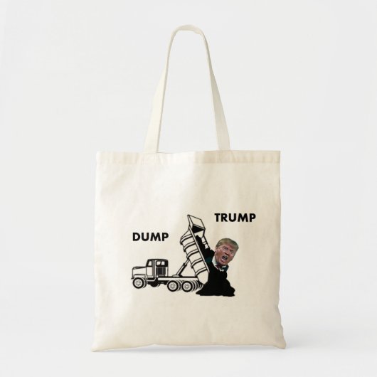 Dump Trump Tote Bag (Voorkant)