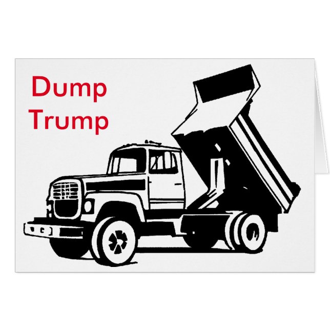 Dump Trump truck (Devant horizontal)