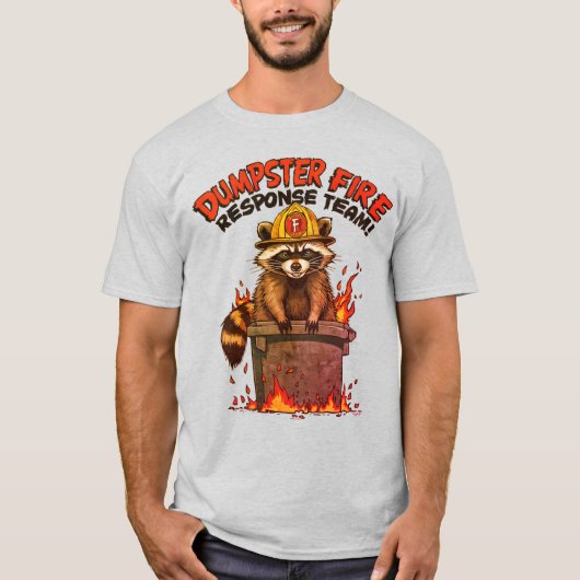 Dumpenbak Brand Respons Team! T-shirt (Voorkant)