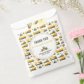 Dumping in constructiedrong Birthday Bedankzakje (Gezegeld)