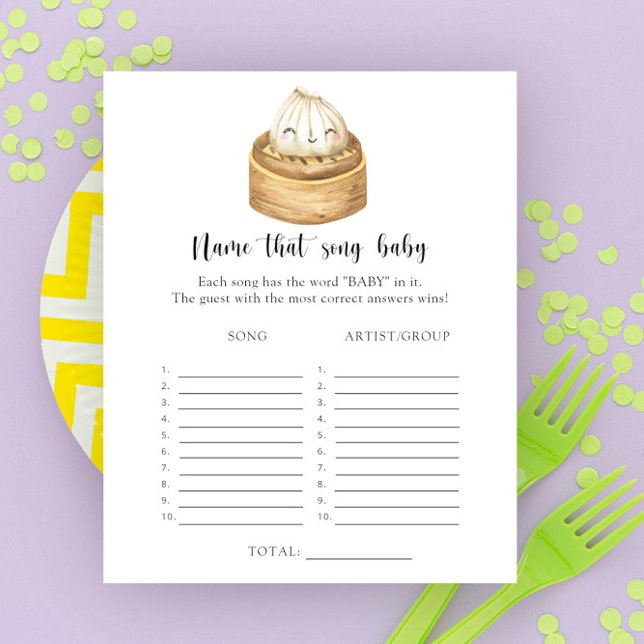 Dumpling babyfeest Naam dat Babyliedje (Creator heeft geüpload)