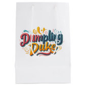 Dumpling Duke Medium Cadeauzakje (Achterkant)