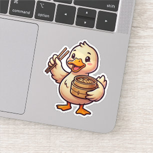 Dumpling Eend Sticker
