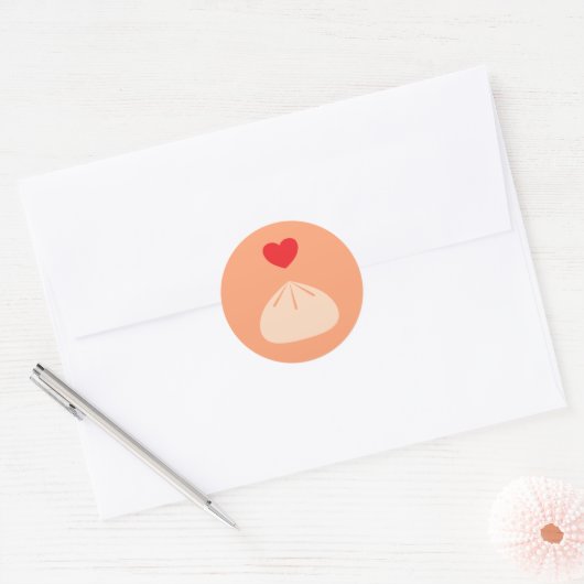 Dumpling liefde cantaloupe Sticker (Envelop)