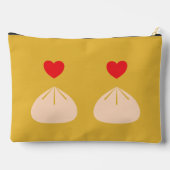 Dumpling liefde longan grote zak etui (Achterkant)