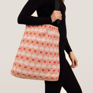 Dumpling Love Cantaloupe Crossbody Bag (2 grootten Tas