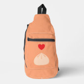 Dumpling Love Cantaloupe Sling Bag (Voorkant)