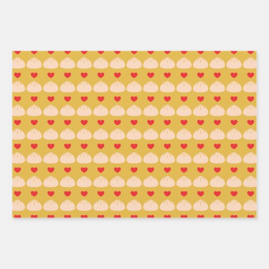 Dumpling Love Longan Wrapping Paper (Voorkant)