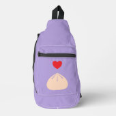 Dumpling Love Ube Sling Bag (Voorkant)