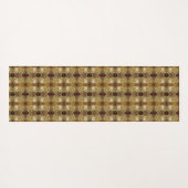 Dumpling Roos Ikat Fog Yogamat (Achterkant (horizontaal))