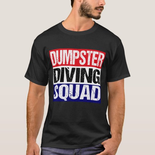 Dumpster Diving Squad T-shirt (Voorkant)