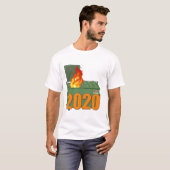 Dumpster Fire 2020 T-shirt (Voorkant volledig)