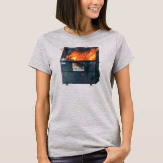 Dumpster Fire - grappige warboel T-shirt