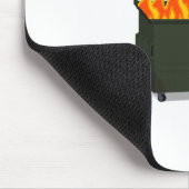 Dumpster Fire Muismat (Hoek)