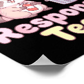 Dumpster Fire Resnse Team Raccoon Kawaii  Poster (Hoek)