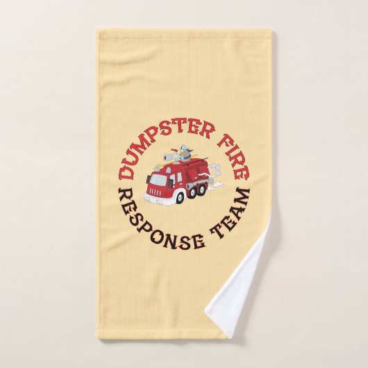 Dumpster Fire Response Team (Serviette à main)